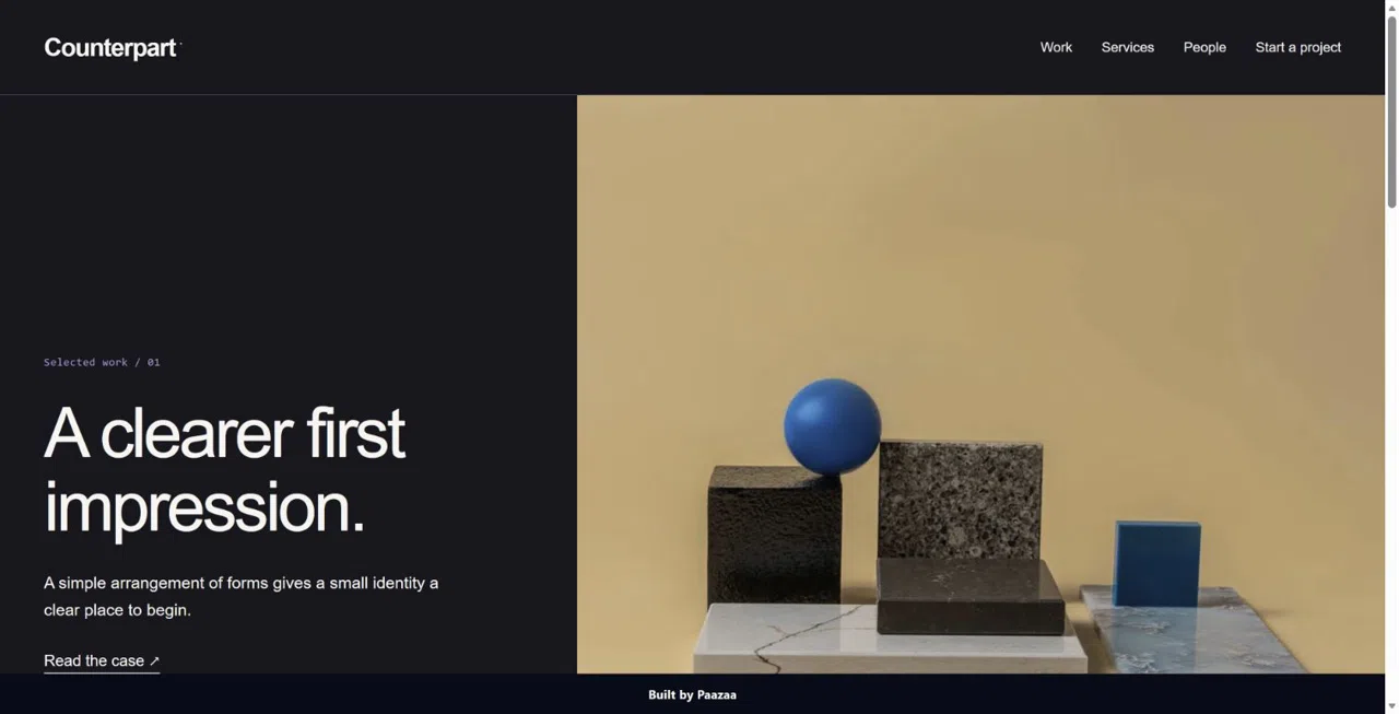 Counterpart Agency Case-Study Outcome Kit — Website Kit published product preview
