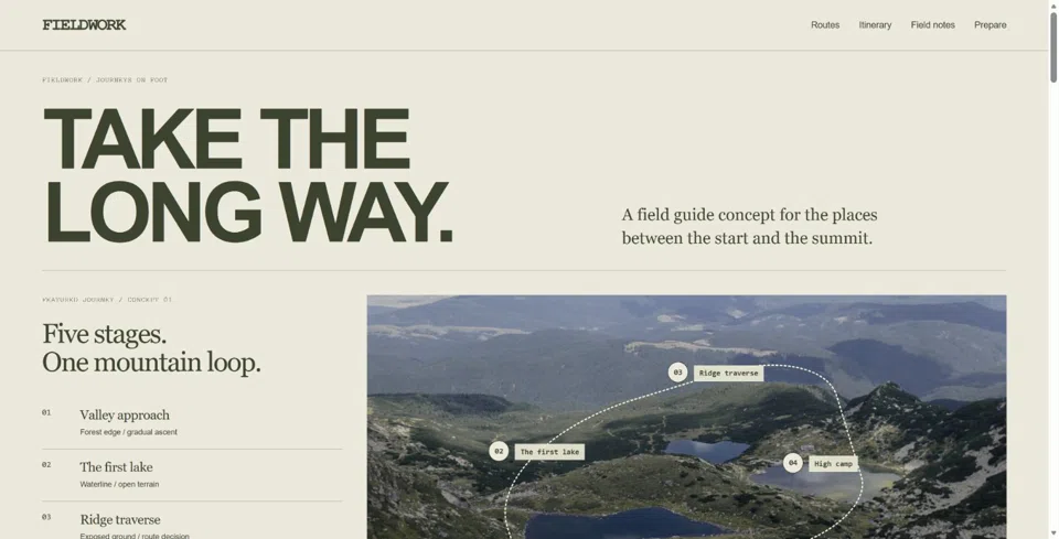 Fieldwork published Theme preview