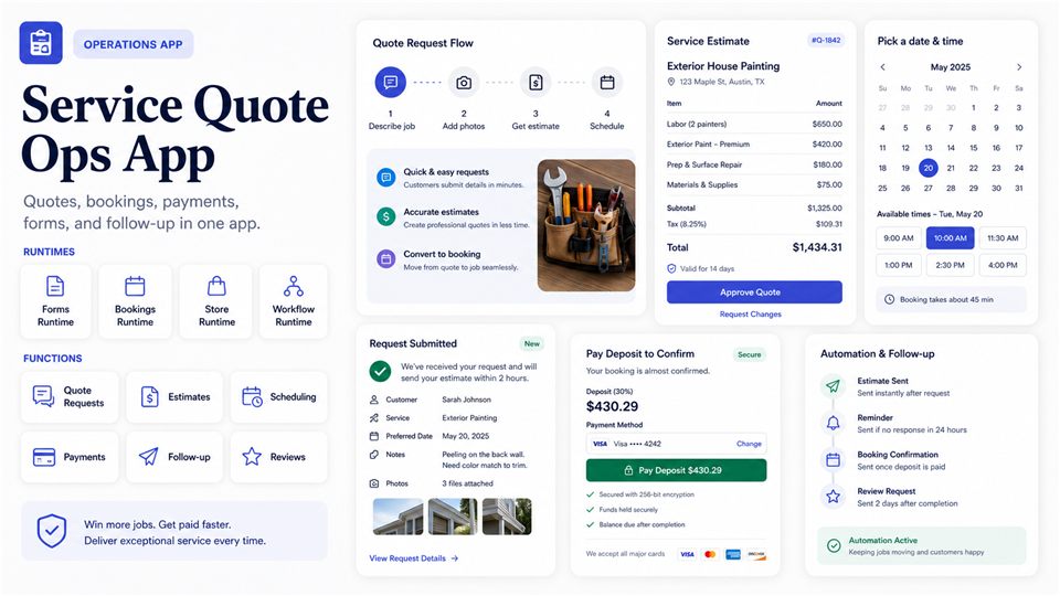 Quote Operations App marketplace thumbnail