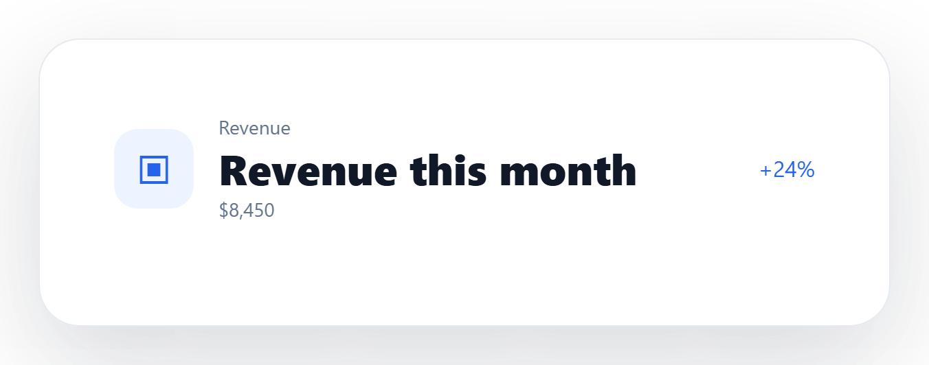 Fitness coach revenue panel